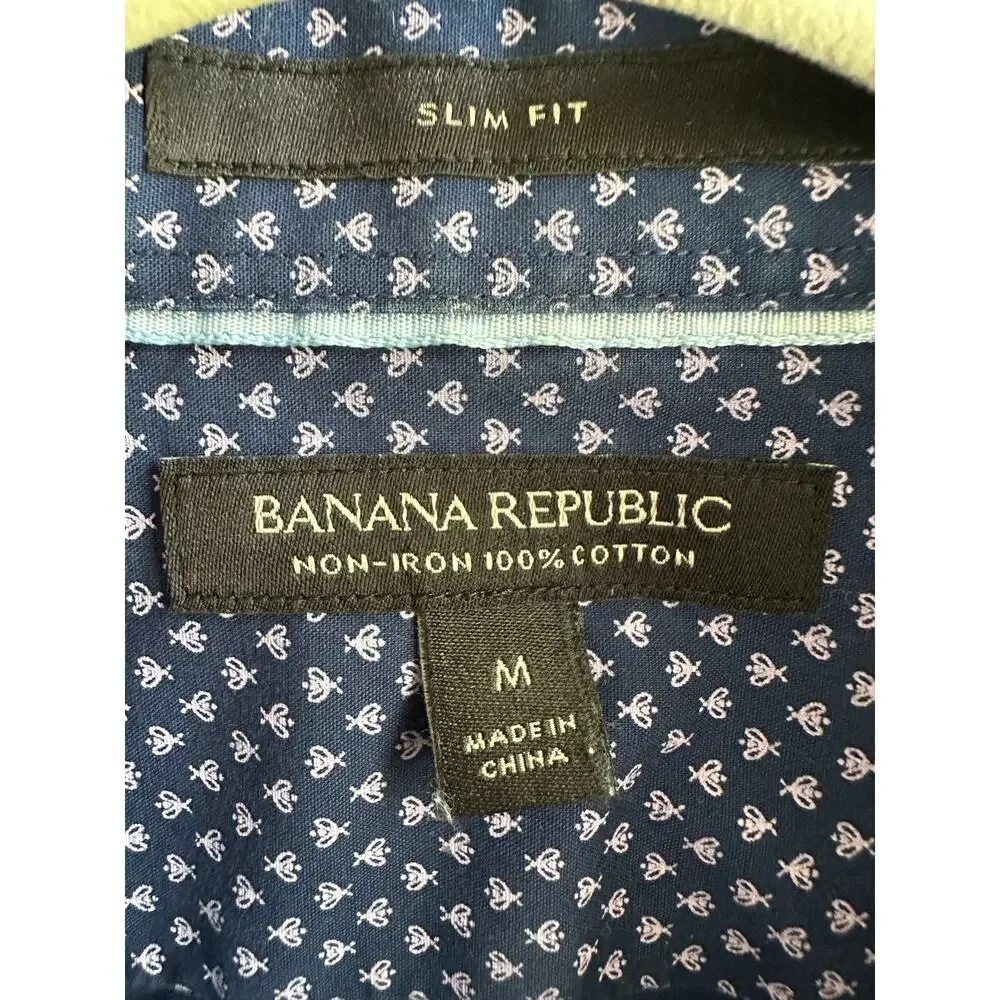 Banana Republic Slim Fit Non-Iron Dress Shirt